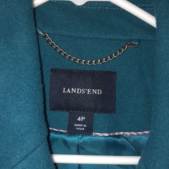 Land’s End Navy Women’s Pea Coat - Picture 3 of 4